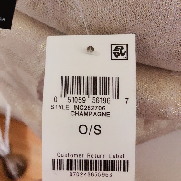 INC Brocade Jacquard Wrap With Tag - Picture 6 of 6